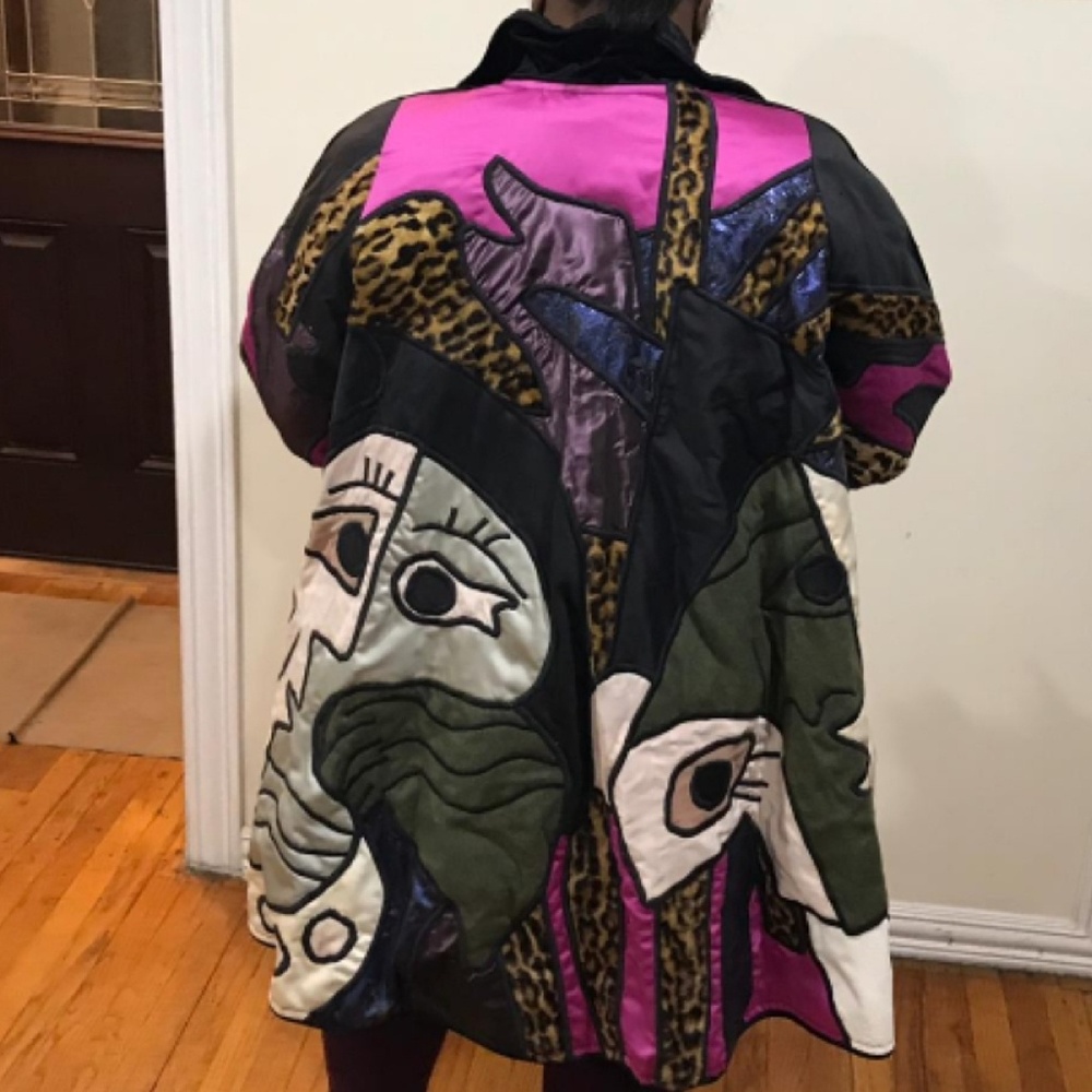 La Coleccion "faces" Coat VINTAGE